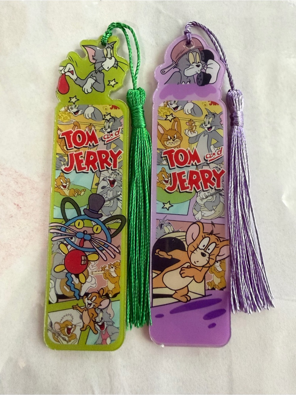 Tom & Jerry Acrylic Bookmark